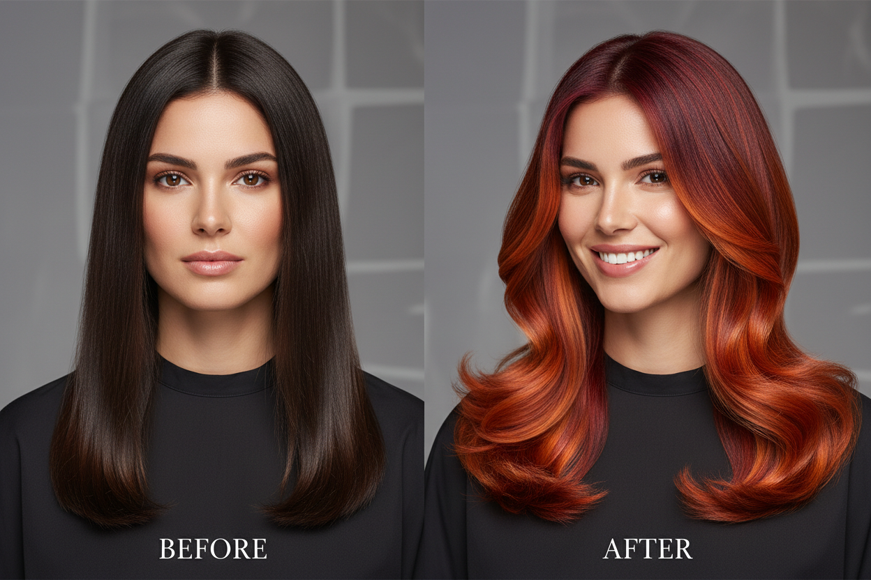 transformational hair color